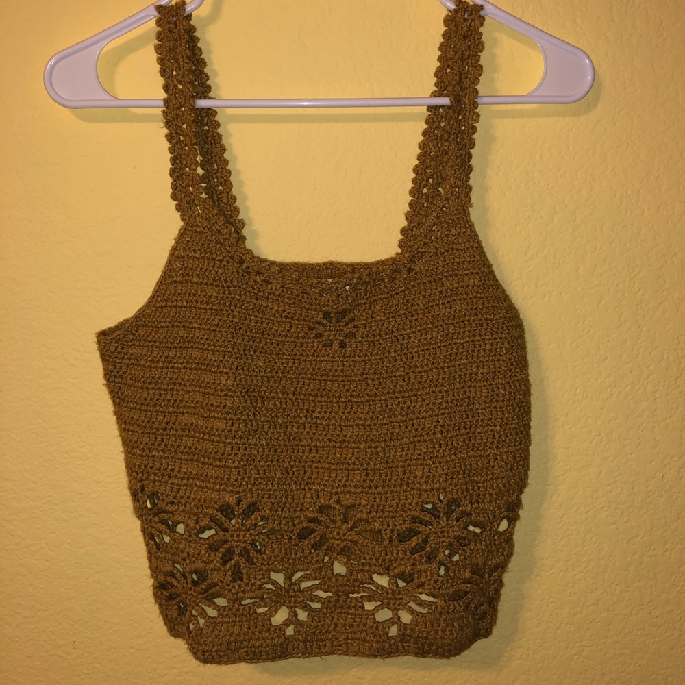 American eagle knitted tank top